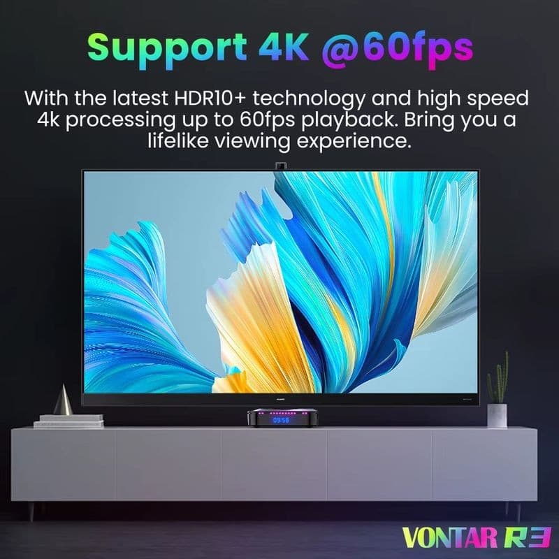 Vontar R3 RK3528 4GB/128GB WiFi6 Android 13.0 Android TV