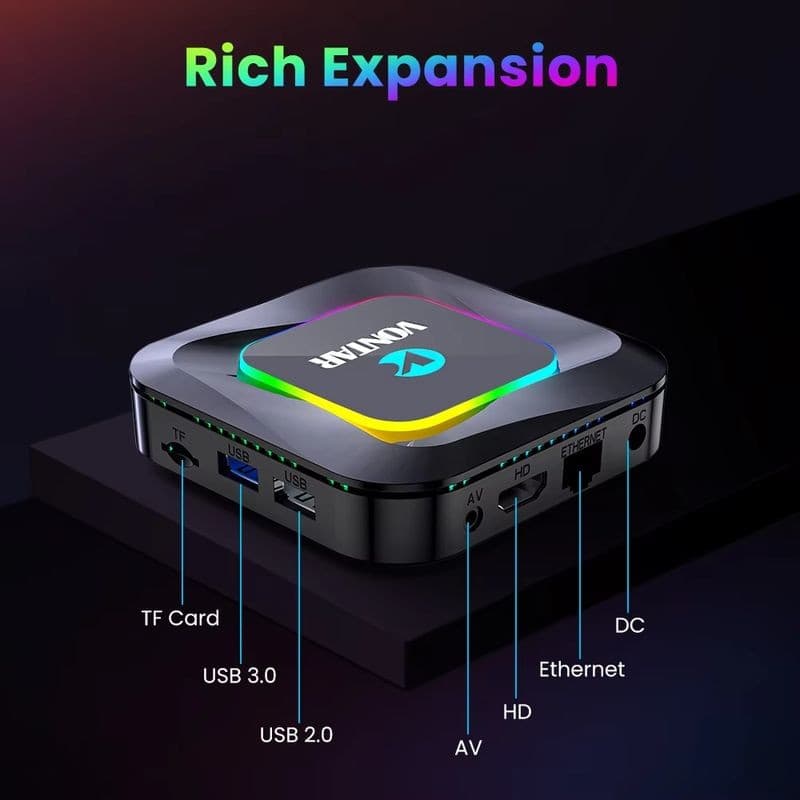 Vontar R3 RK3528 4GB/128GB WiFi6 Android 13.0 Android TV