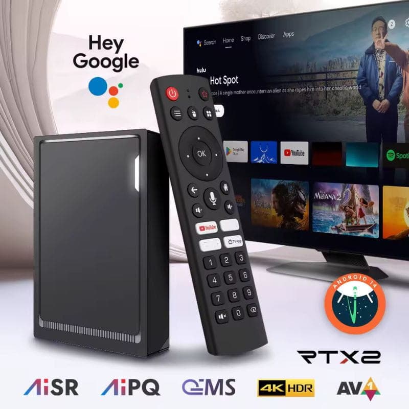 Vontar RT-X2 4GB/32GB 4K Android 14 - Android TV