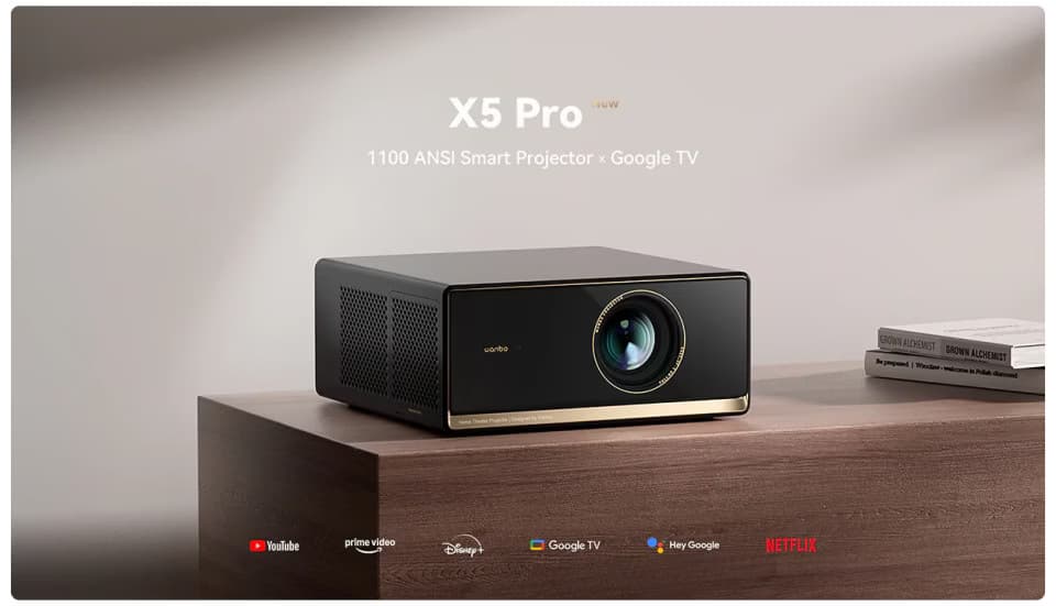 Wanbo X5 Pro New 2025 2GB/16GB Android 11 Preto