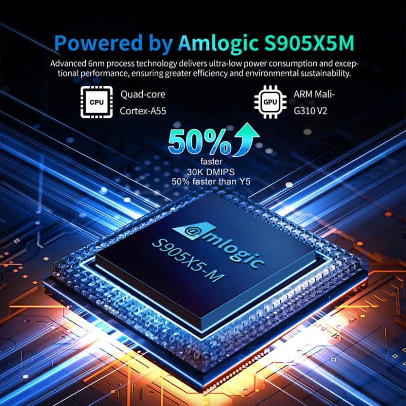 X96 M200 X5M 4 GB/32 GB Android 14 - Android TV
