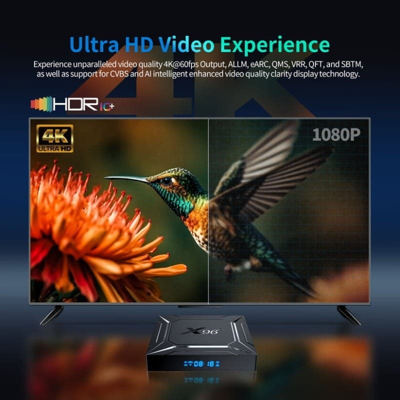 X96 M200 X5M 4 GB/32 GB Android 14 - Android TV