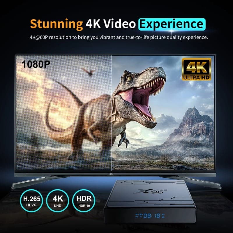 X96 NEX S905Y5 4GB/32GB Android 14 - Android TV