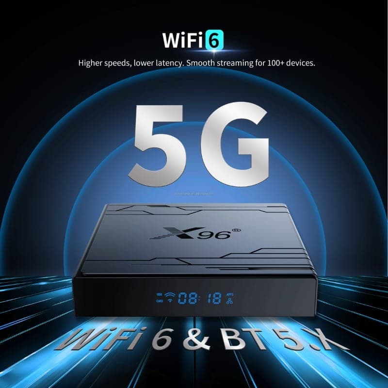 X96 NEX S905Y5 4GB/32GB Android 14 - Android TV