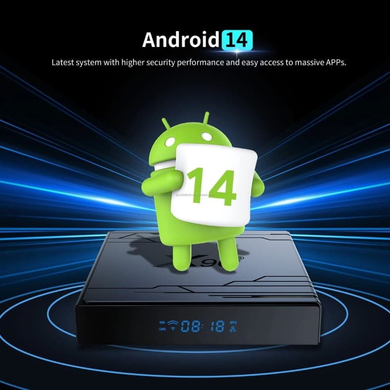 X96 NEX S905Y5 4GB/32GB Android 14 - Android TV