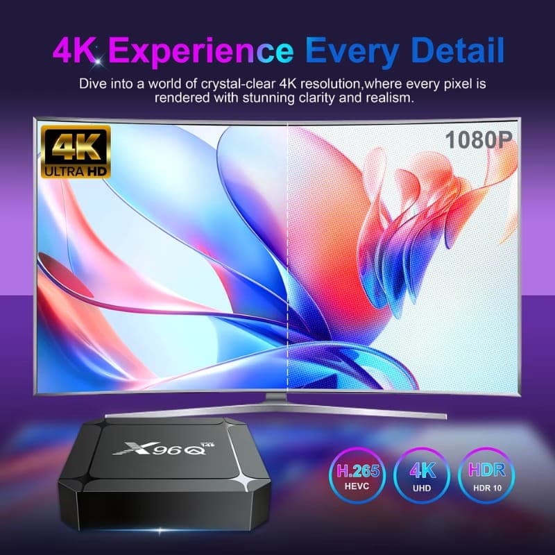 X96Q RK3518 2GB/16GB Android 14 - Android TV