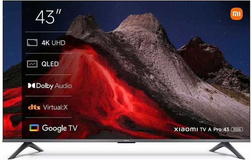 Xiaomi 43 A PRO 2026 4K UHD QLED Google TV HDR