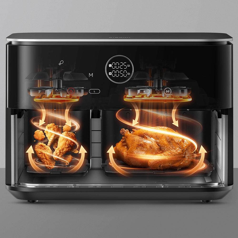 Xiaomi Dual Zone Air Fryer 10L Preto
