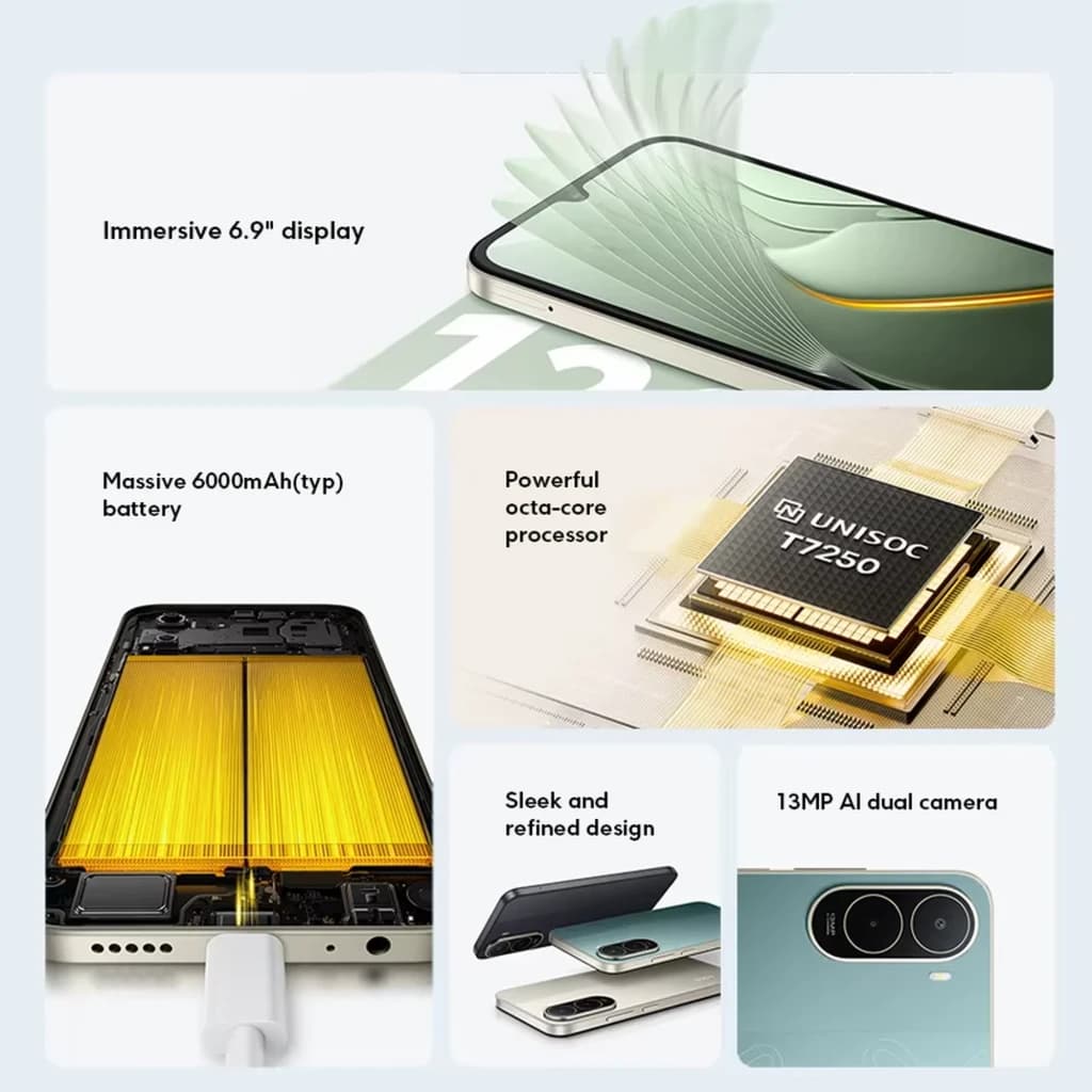 Xiaomi Poco C81 Pro 4G 128 GB Verde 4 GB 6000 mAh