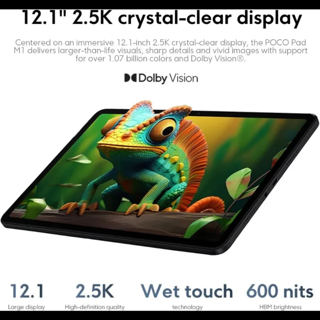 Xiaomi Poco Pad M1 Wifi 8GB/256GB Cinzento