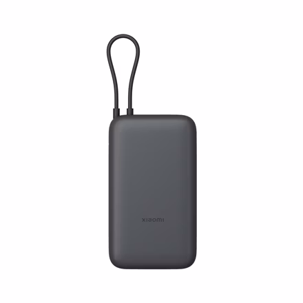 Xiaomi Power Bank 20000mAh Cabo Integrado Cinza Escuro