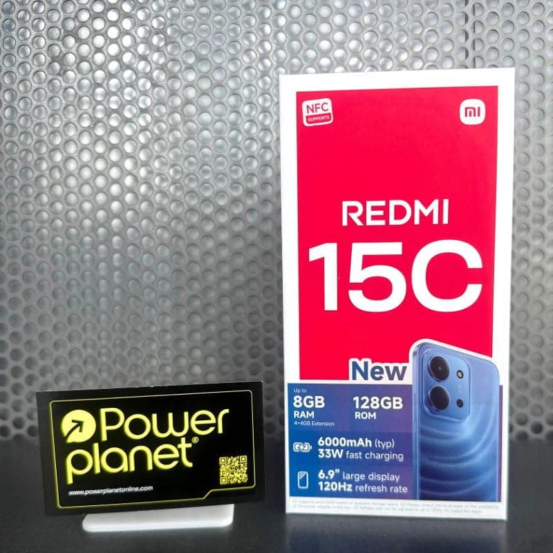 Xiaomi Redmi 15C 6GB/128GB Preto