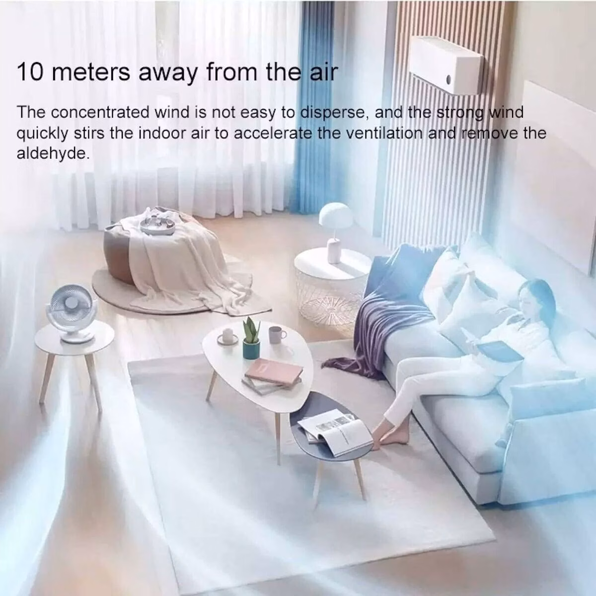 Xiaomi Smart Desktop Air Circulation Fan Branco