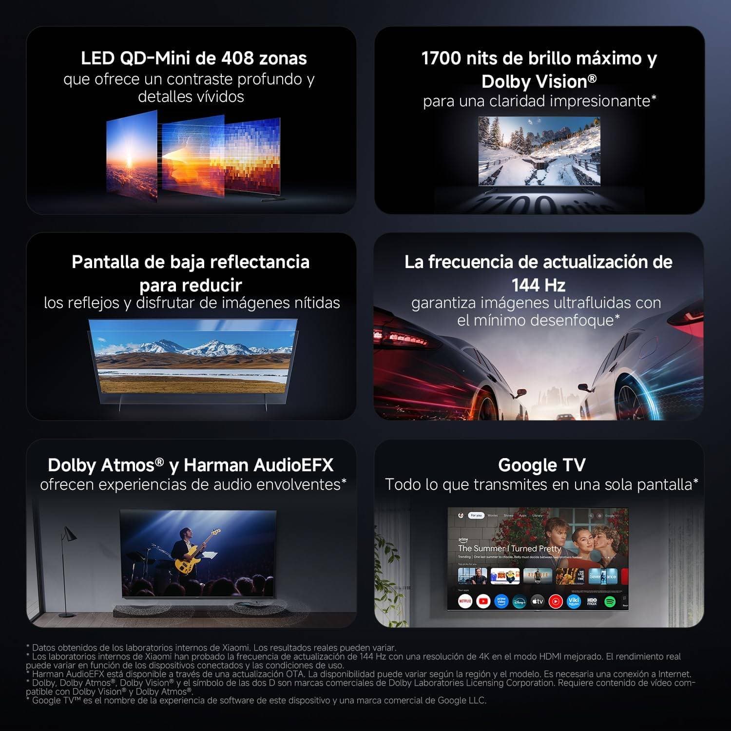 Xiaomi TV S Pro 2026 55" 4K UHD MiniLED  SmartTV Google TV