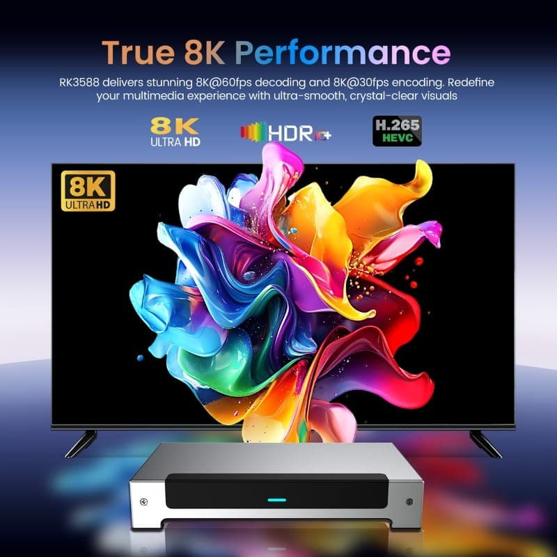 XSeries AIBOX RK3588 8GB/64GB Android 12 - Android TV