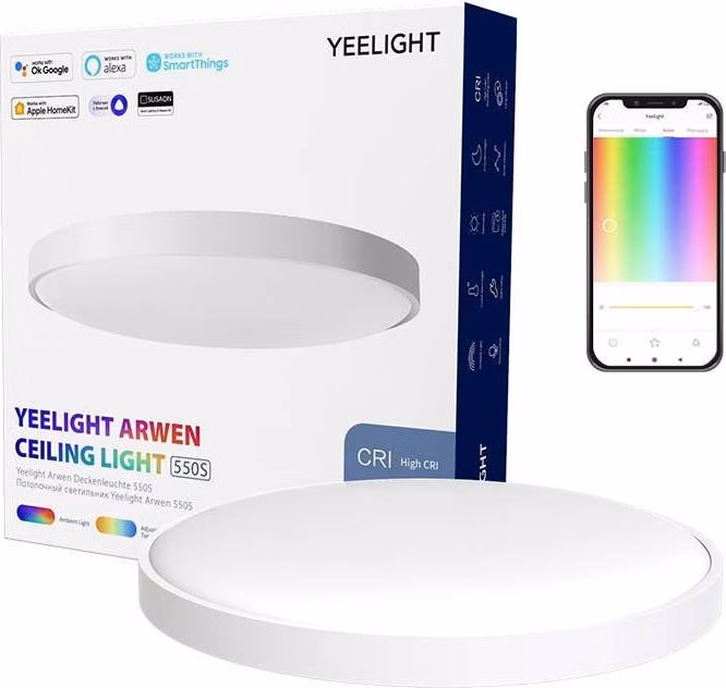 Yeelight Arwen Ceiling Light 550S - Lâmpada de Teto Inteligente