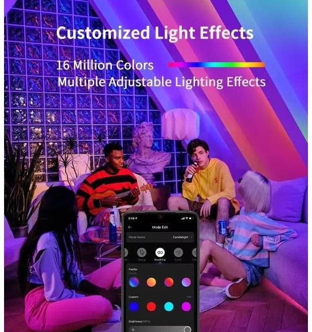Yeelight Lightstrip Pro - Fita LED RGB Multicolorida