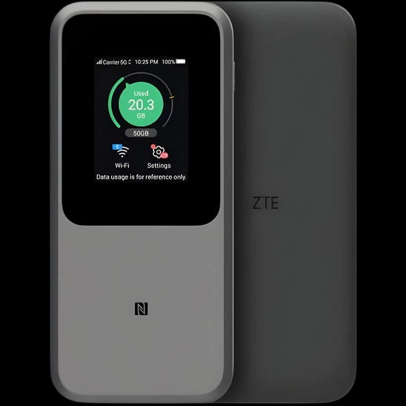 ZTE MU5120 5G Wi-Fi 6 - Router de rede móvel