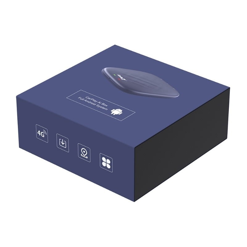 AI Box Carlinkit CPC200-TBOX Plus 8GB 128GB 4G LTE Azul