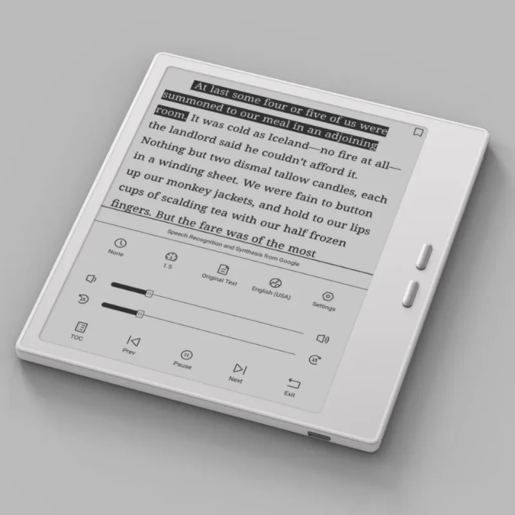 BOOX Go 7" 64GB Carta 1300 Branco - Tablet ePaper Android 13