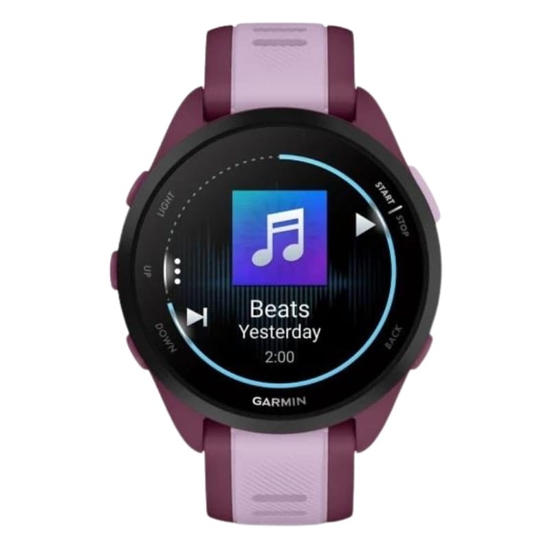 Garmin Forerunner 165 Music Roxo