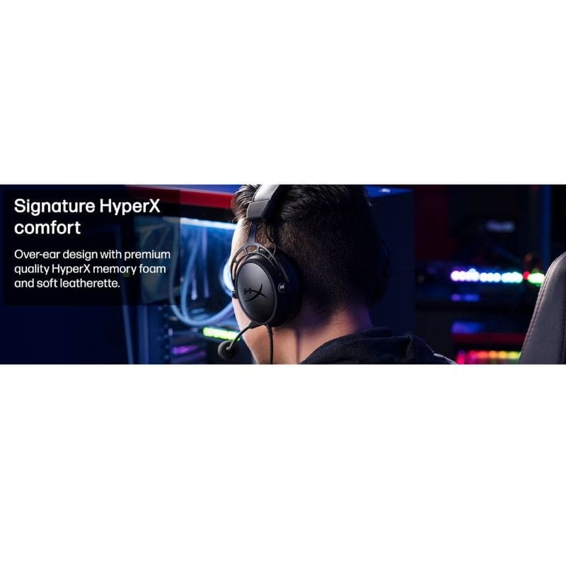 HP HyperX Cloud Alpha Preto/Vermelho Gaming