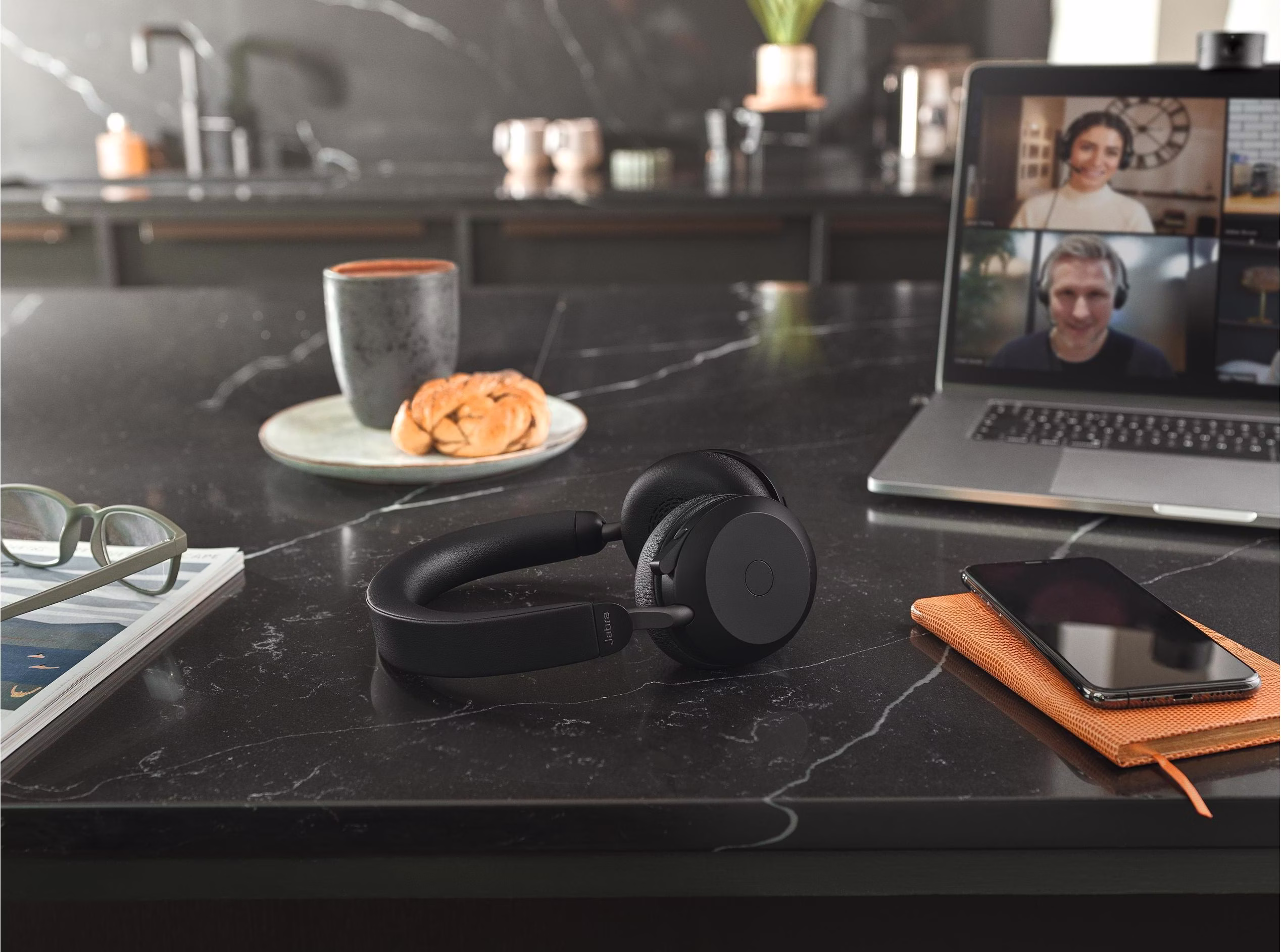 Jabra Evolve2 75 Bluetooth Preto
