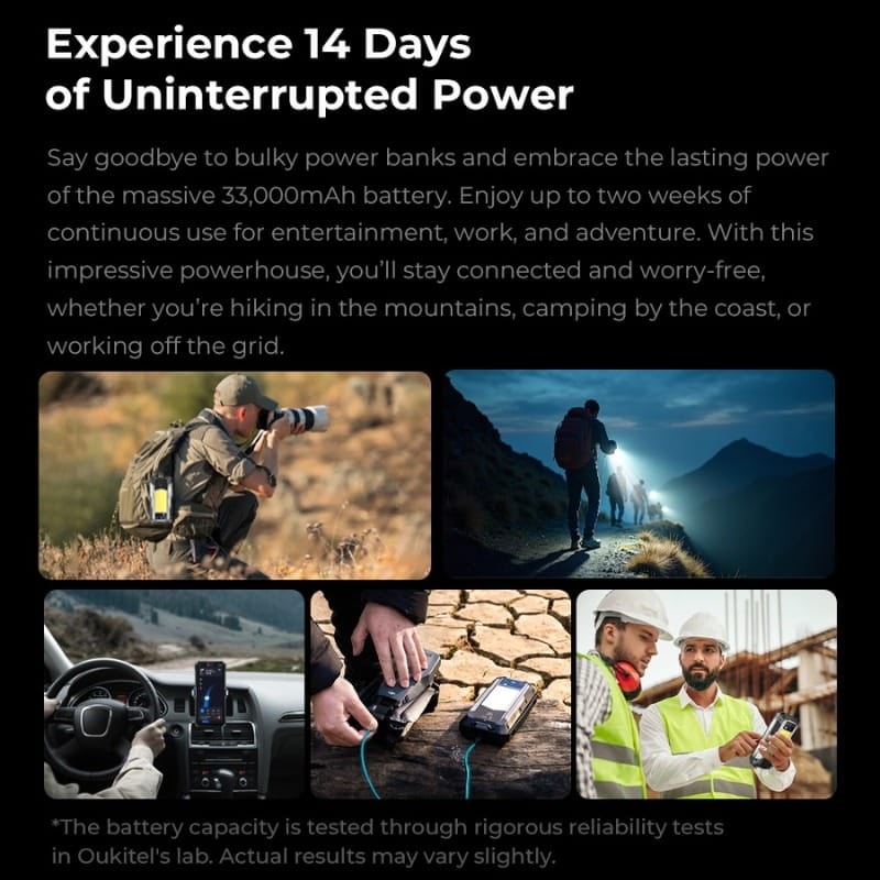 Oukitel WP100 5G 12GB/512GB Rugged