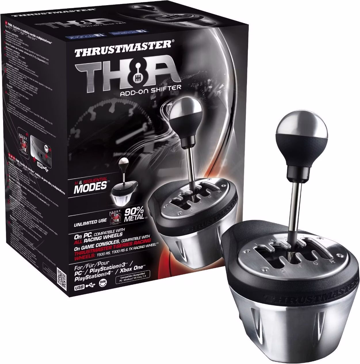 Thrustmaster TH8A Preto