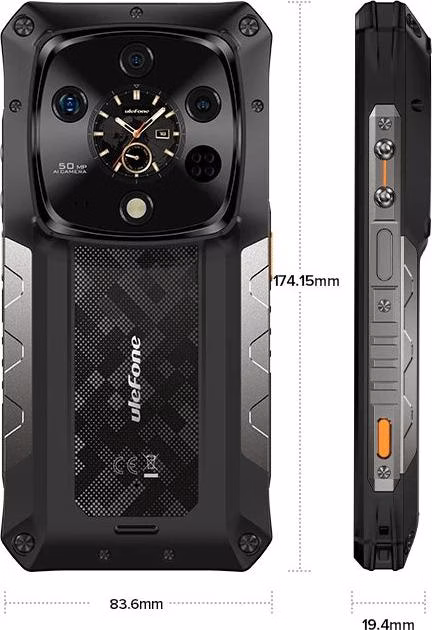 Ulefone Armor 28 Ultra 5G 16GB/1TB Preto