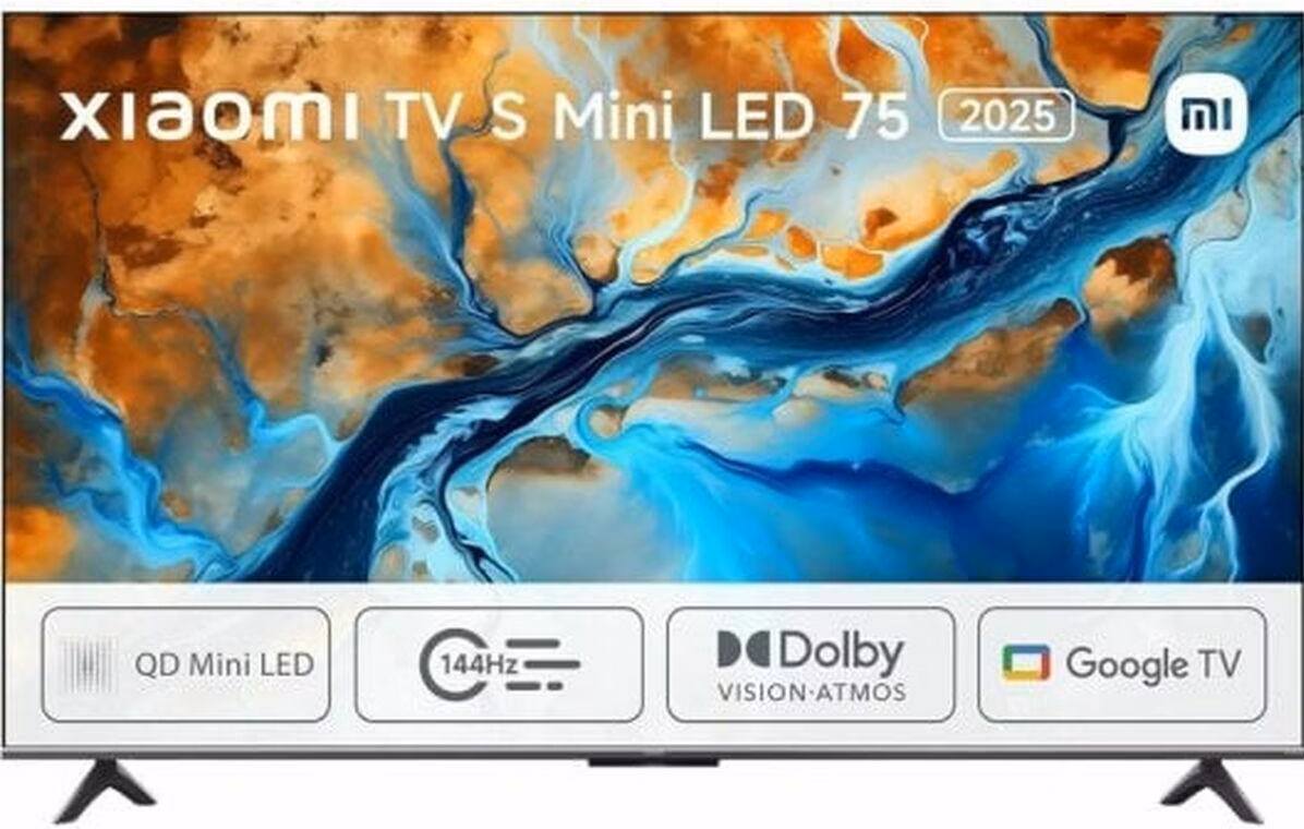 Xiaomi TV S Mini LED 75 (2025) 4K UHD Google TV 144 Hz