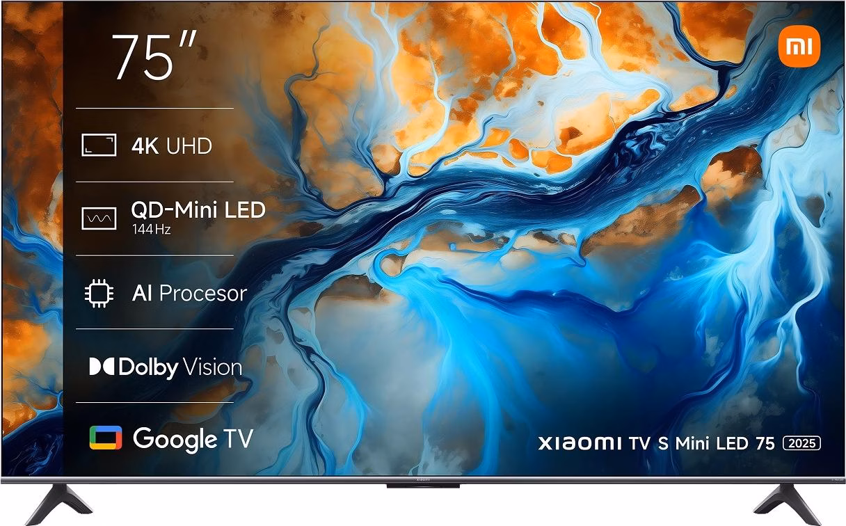 Xiaomi TV S Mini LED 75 (2025) 4K UHD Google TV 144 Hz
