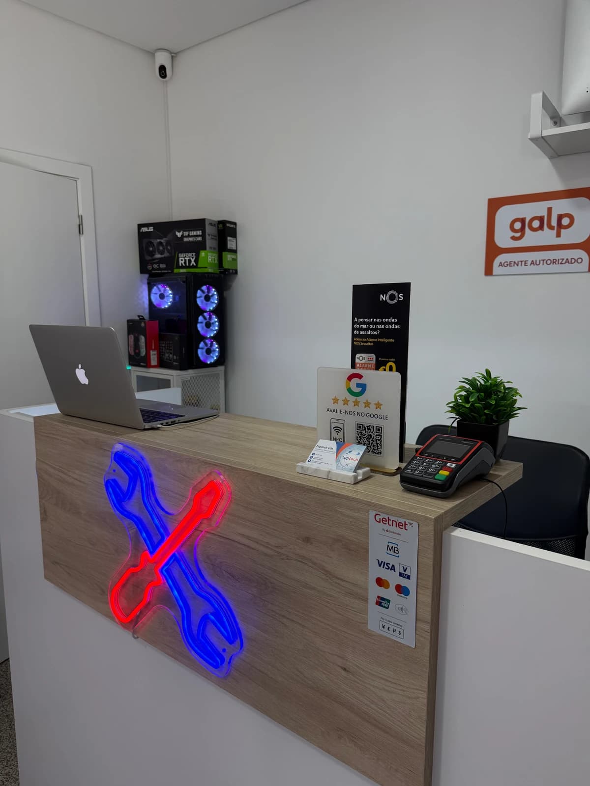 Zona de reparações Toptech