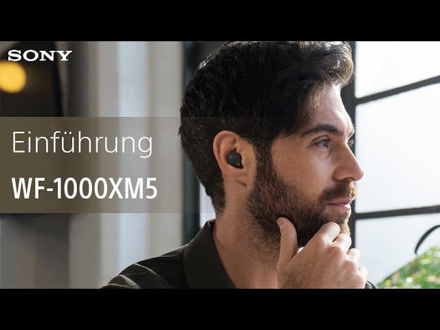 Sony WF-1000XM5 com cancelamento de ruído (ANC) – Auriculares Bluetooth