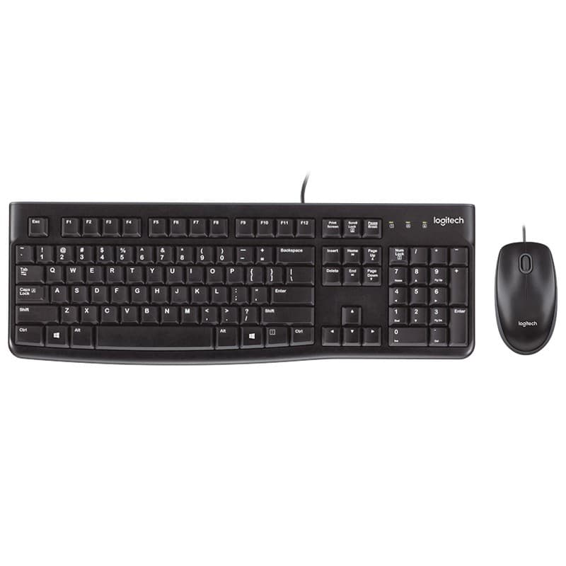 Teclado de membrana Logitech Desktop MK120 – 1000 DPI