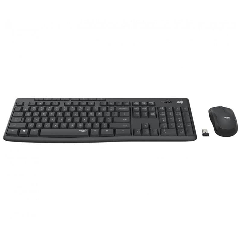 Logitech MK295 Silent Wireless teclado RF + Rato sem fio – 1000 DPI
