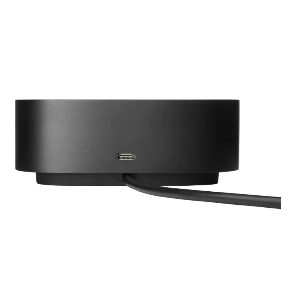 Hub portátil HP Base USB-C G5 com portas USB, HDMI, RJ45 e Jack de 3,5 mm
