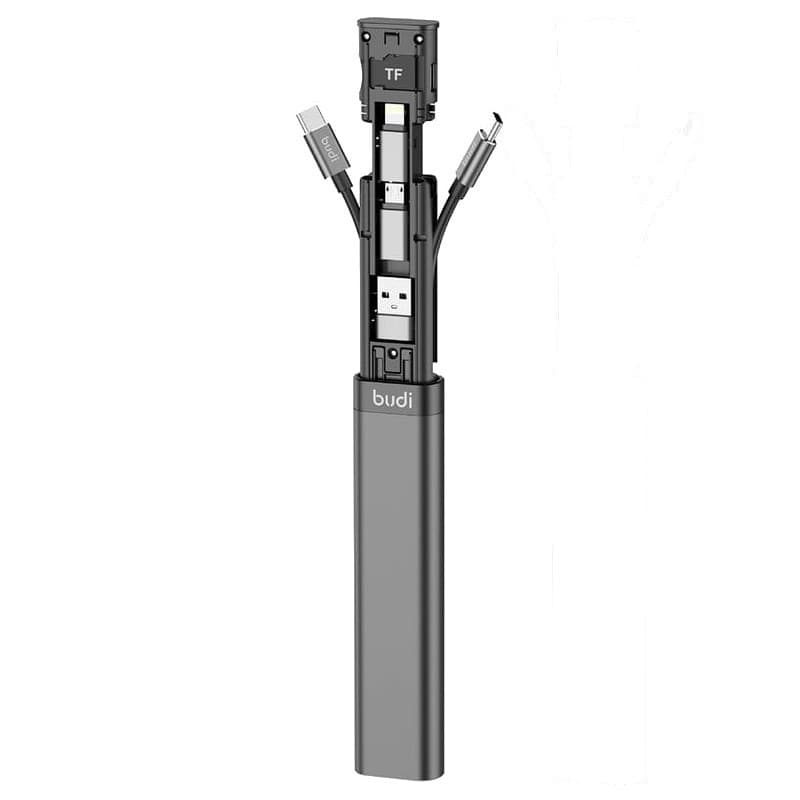 Adaptador de Cartão multifuncional universal Budi 9 em 1