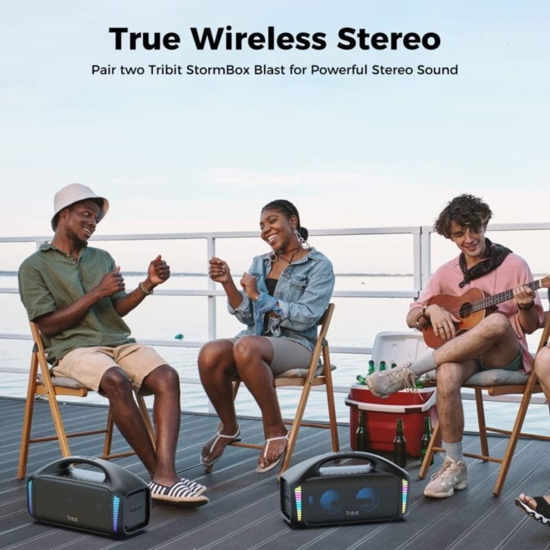Coluna Bluetooth Tribit Stormbox Blast 90 W
