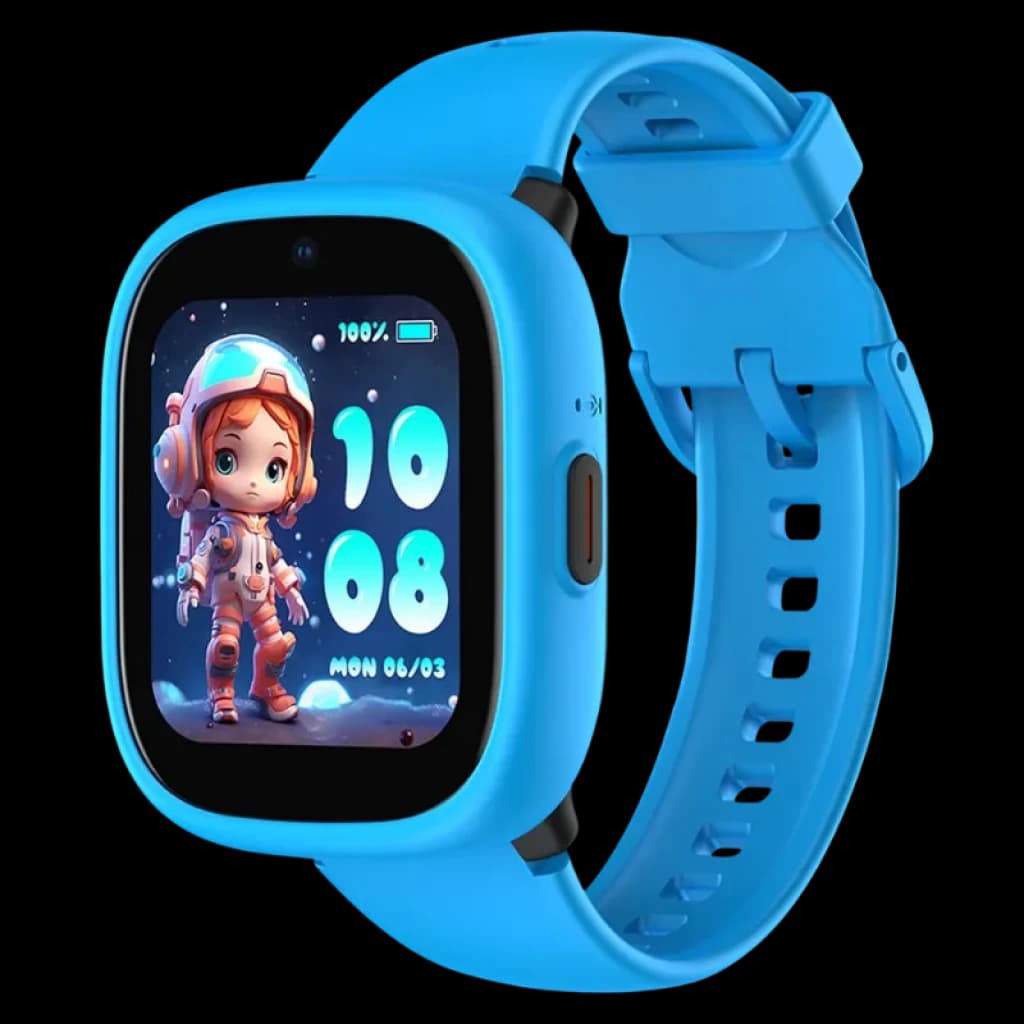 Relógio inteligente para crianças Lagenio K3 New Azul 4G GPS com câmara frontal de 0,3 MP
