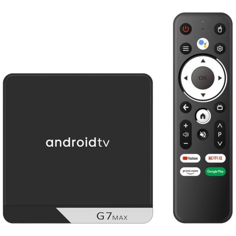 G7 Max S905X4 4GB/64GB Dual Wifi Controle de Voz Android 11 – Android TV