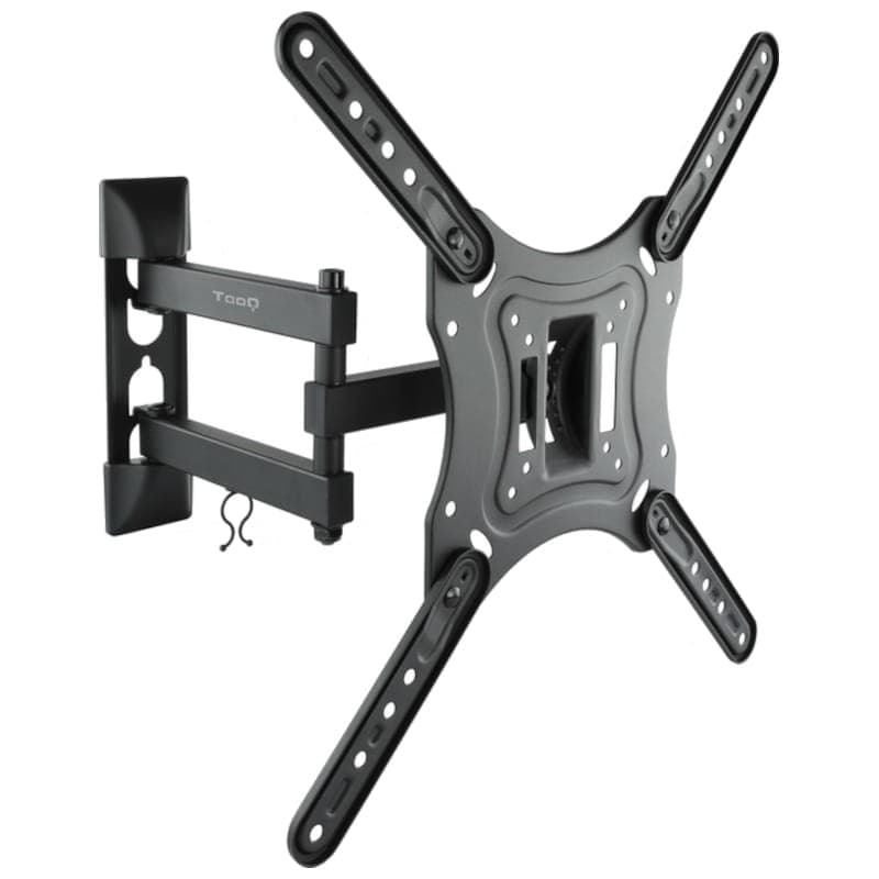 TooQ LP6055TN-B (3 pivôs) giratório e inclinado 23”- 55” VESA 400×400 mm – Suporte para monitor / TV