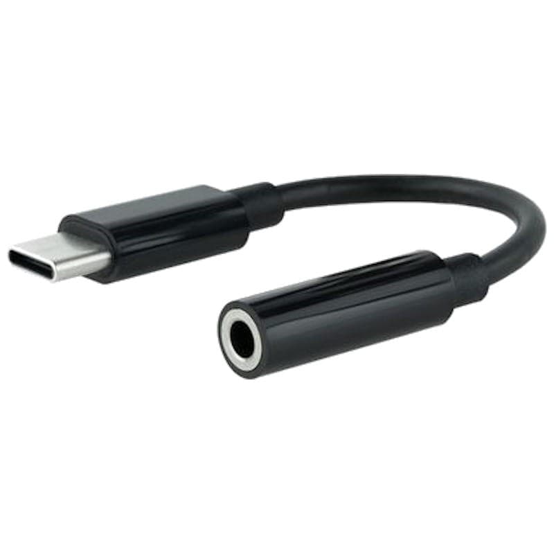 Cabo Adaptador de Áudio Nanocable USB-C para Jack 3,5 11cm