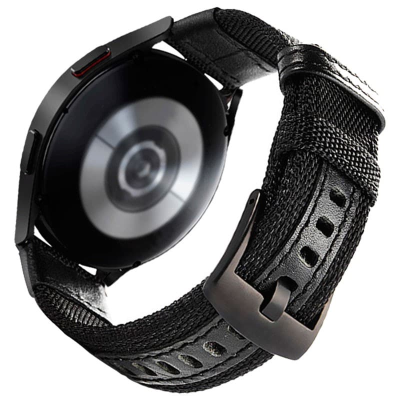 Pulseira Universal Nylon Ajustável 20mm para Smartwatch Xiaomi/Amazfit/Samsung/Huawei/Realme/Ticwatch