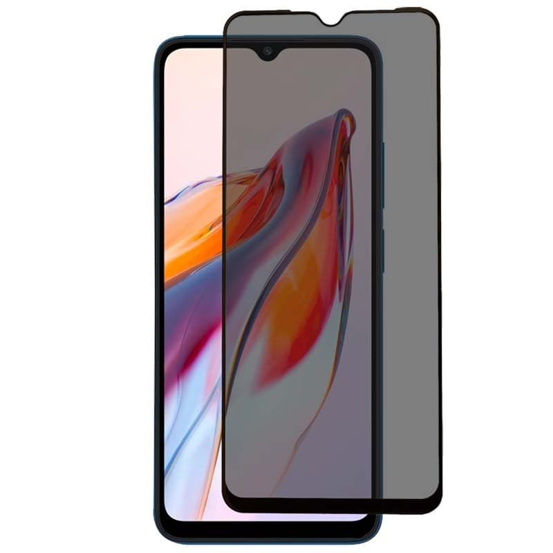 Película de vidro temperado Anti Espião Xiaomi Redmi 12C