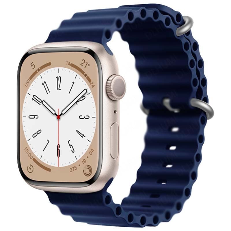 Pulseira Apple Watch 42/44/45/49mm Wave Escuro