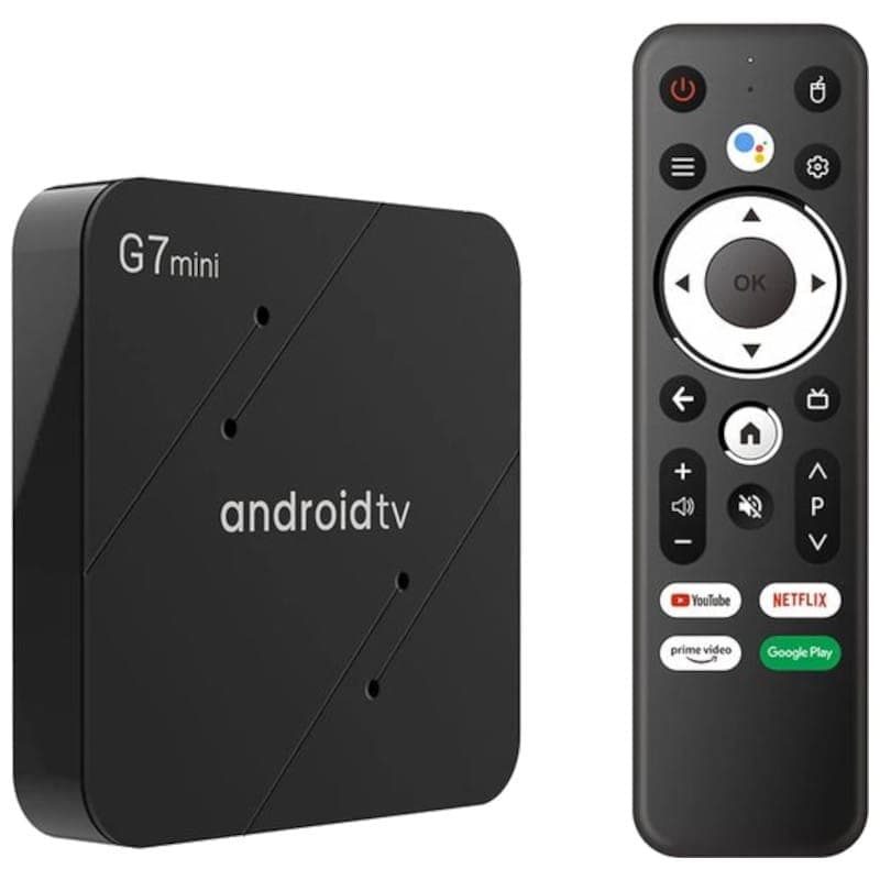 G7 Mini S905W2 2GB/16GB Dual Wifi Controle de Voz Android 11 – Android TV