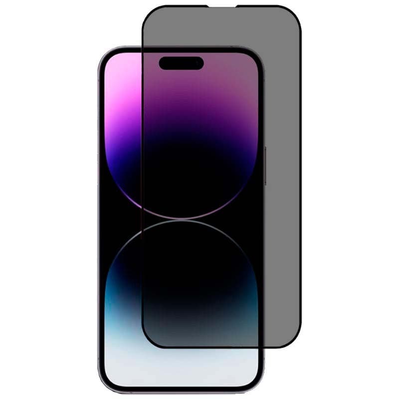 Película de vidro temperado Anti Espião iPhone 15 Pro