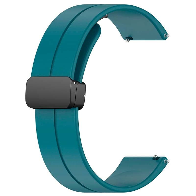 Pulseira Universal Fecho Magnético 22mm para Smartwatch Xiaomi/Amazfit/Samsung/Huawei/Realme/Ticwatch