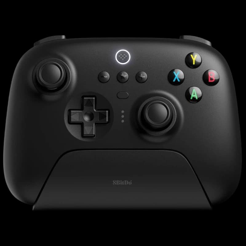 8BitDo Ultimate 2.4G com base de carregamento Preto - Gamepad para PC/Android/Steam